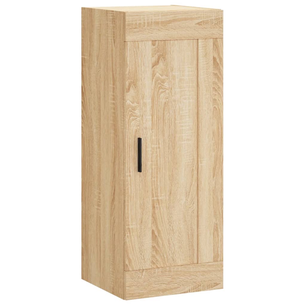 Highboard sonoma eik 34,5x34x180 cm konstruert tre