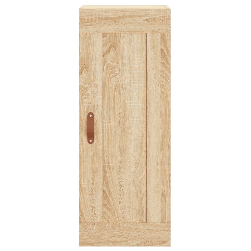 Highboard sonoma eik 34,5x34x180 cm konstruert tre