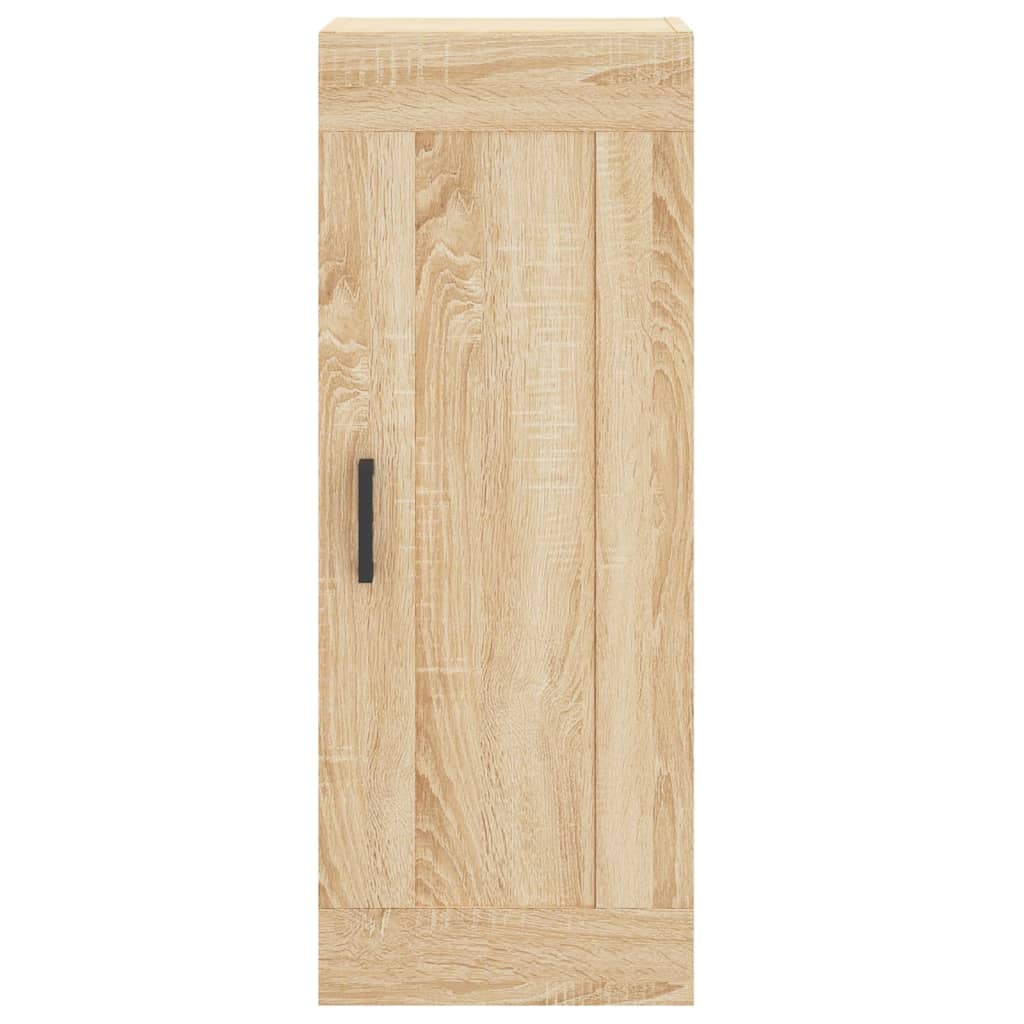 Highboard sonoma eik 34,5x34x180 cm konstruert tre