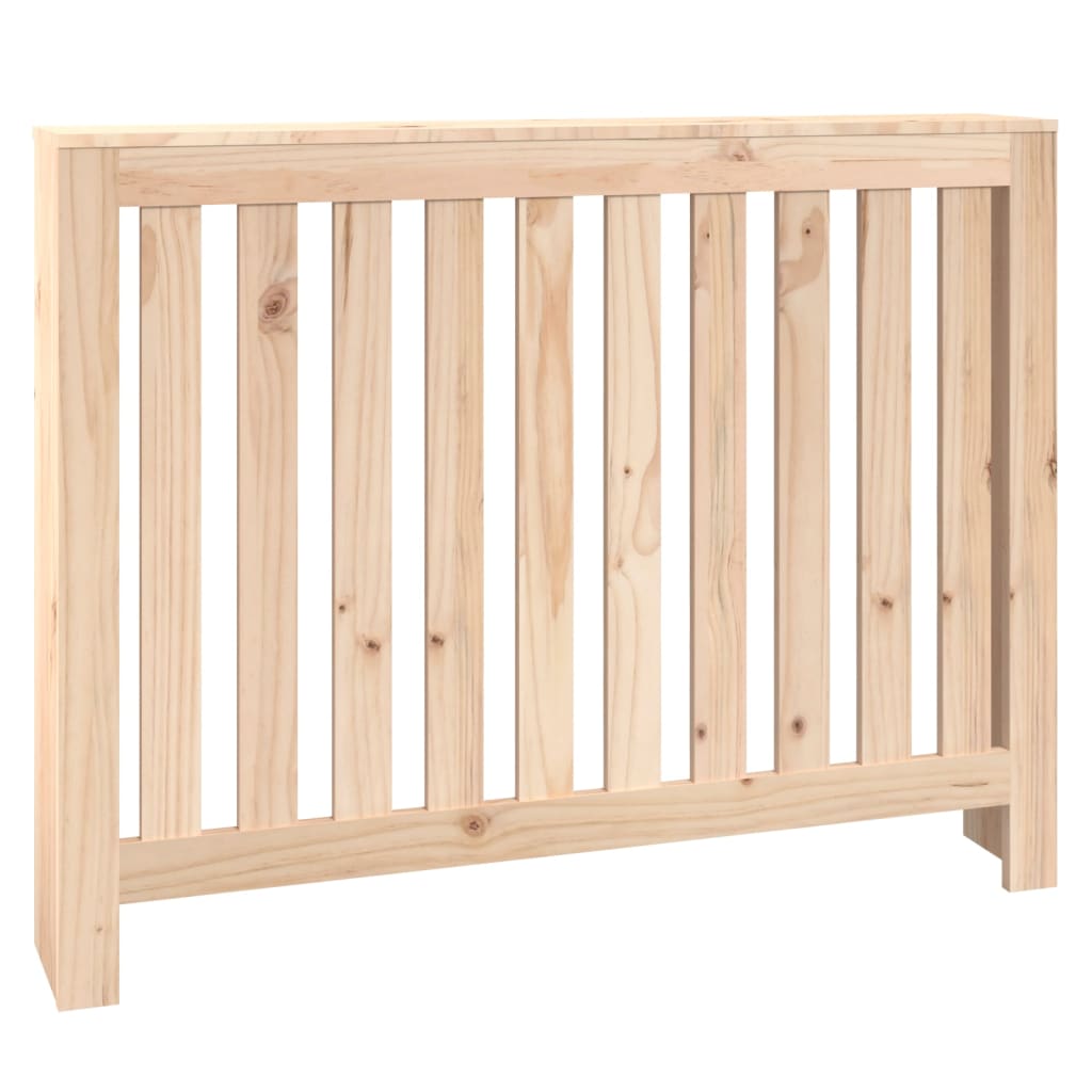 Radiatordeksel 108,5x19x84 cm heltre furu vidaXL