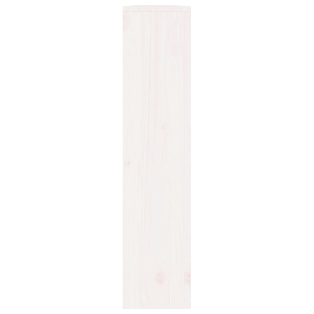 Radiatordeksel hvit 169x19x84 cm heltre furu vidaXL