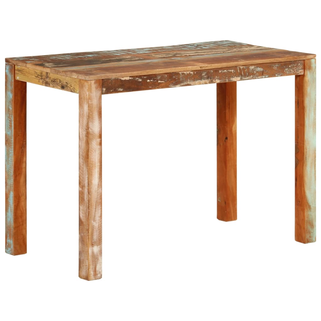 Spisebord 110x55x76 cm gjenvunnet heltre