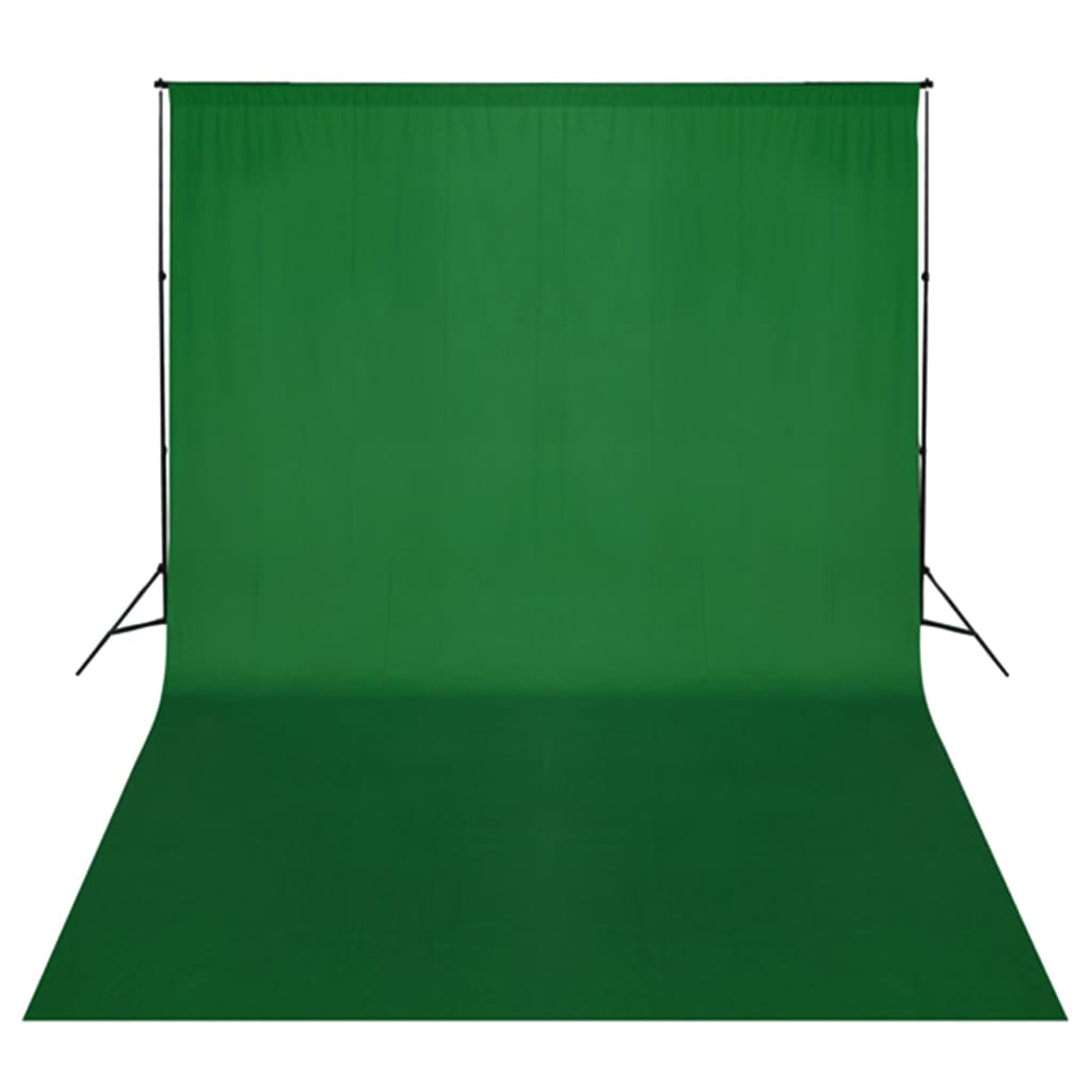 Fotostudiosett med lyssett, bakgrunn og reflektor