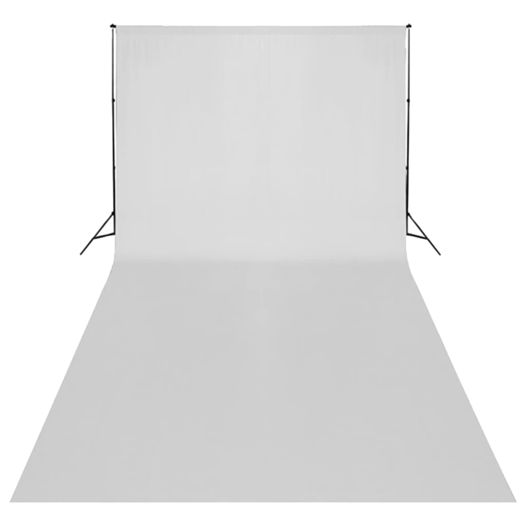 Fotostudiosett med lyssett, bakgrunn og reflektor