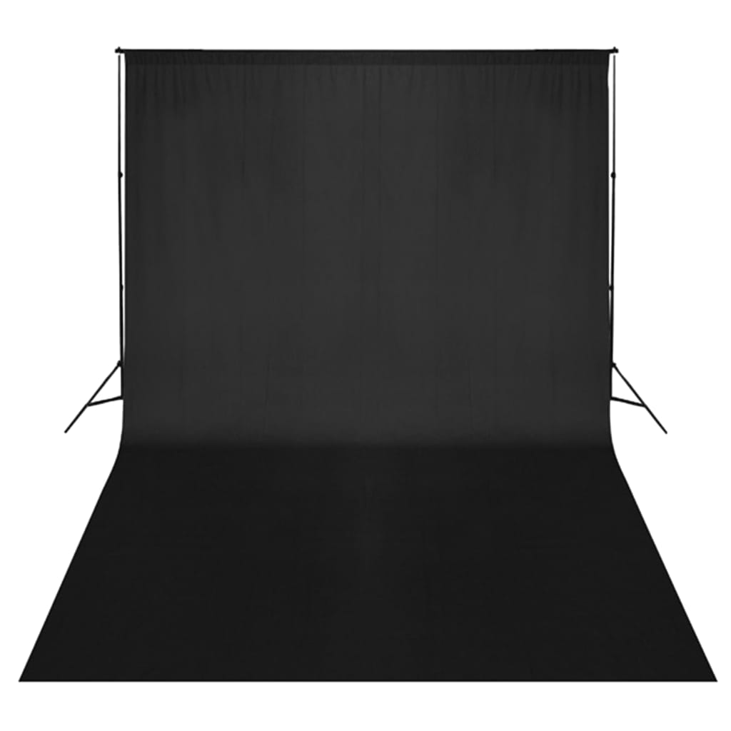 Fotostudiosett med lyssett, bakgrunn og reflektor