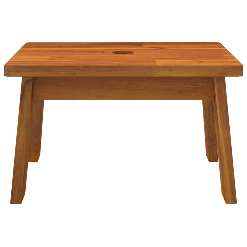 Trinnkrakk 38x26x22 cm heltre akasie