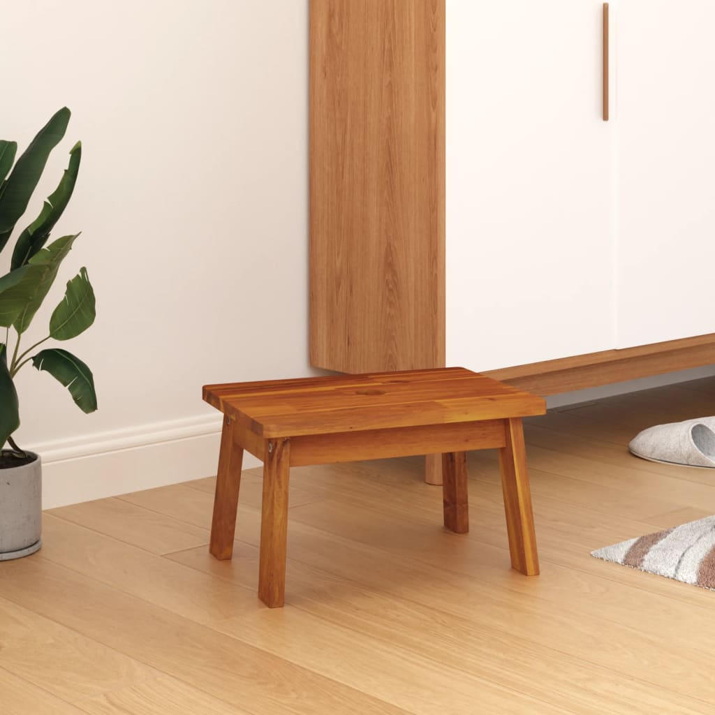 Trinnkrakk 38x26x22 cm heltre akasie