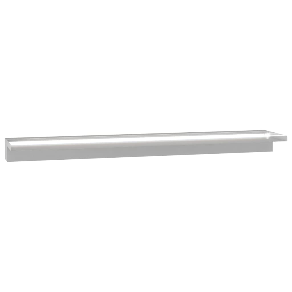 Foss med LED rustfritt stål 110 cm
