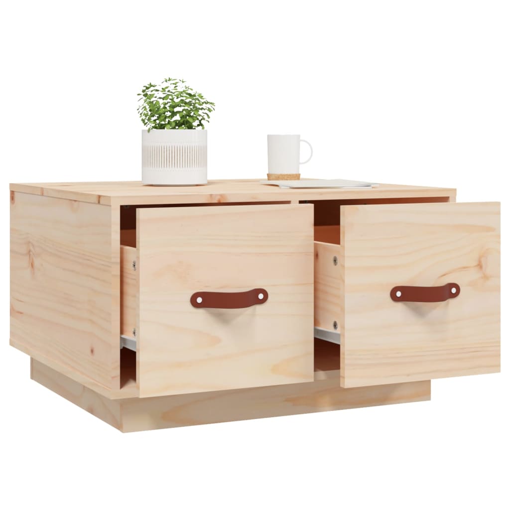Salongbord 60x53x35 cm heltre furu