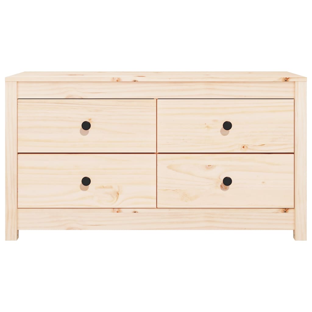 Sideskap 100x40x54 cm heltre furu