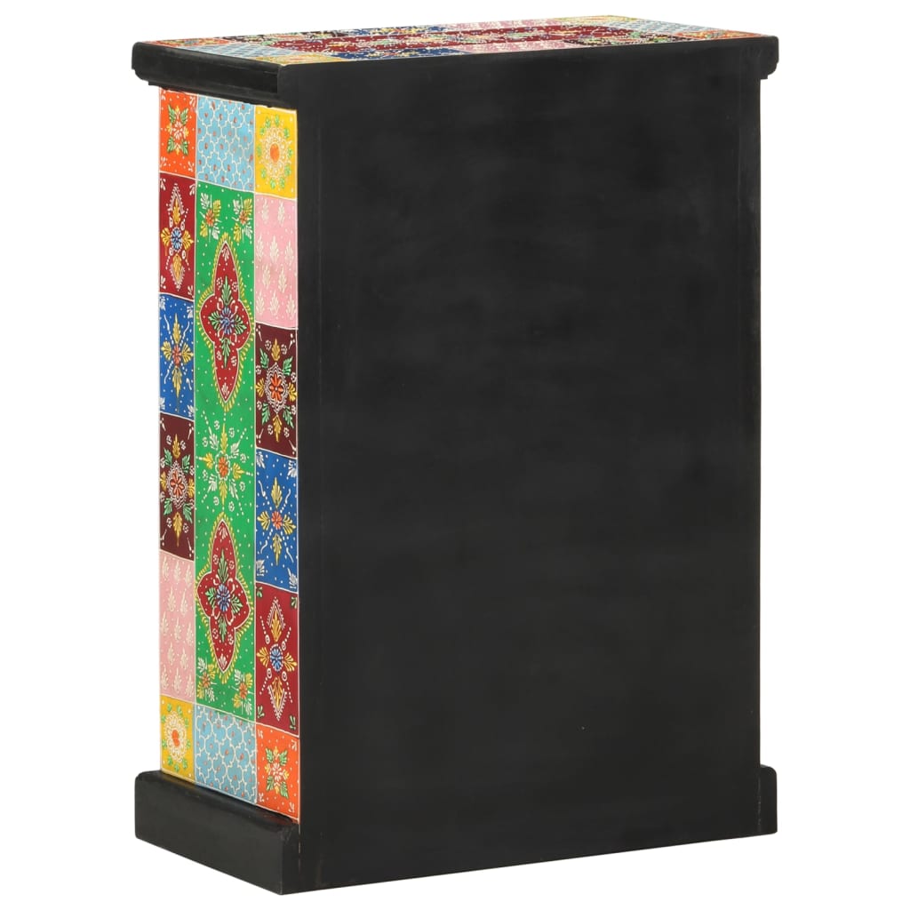 Håndmalt skjenk med dører 53x30x75 cm heltre mango