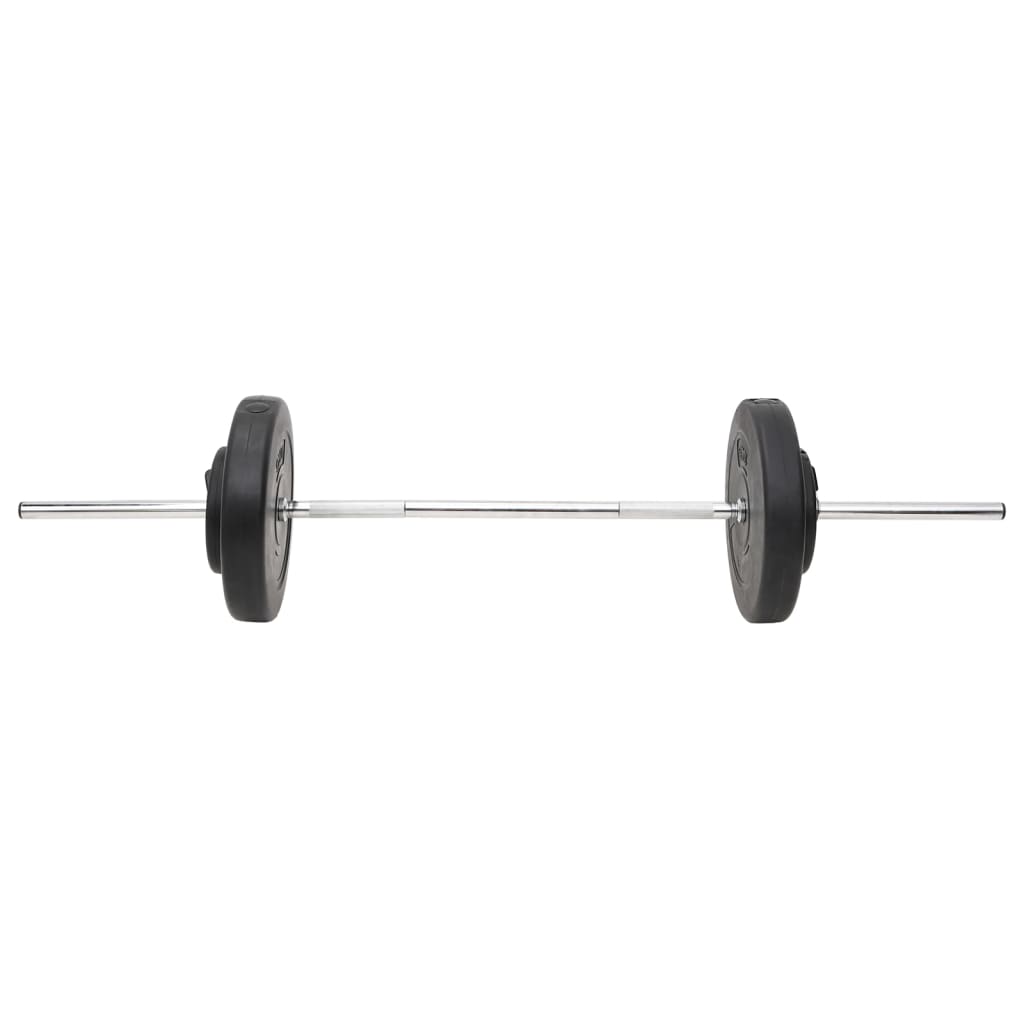 Vektstang og manual med skiver 60 kg