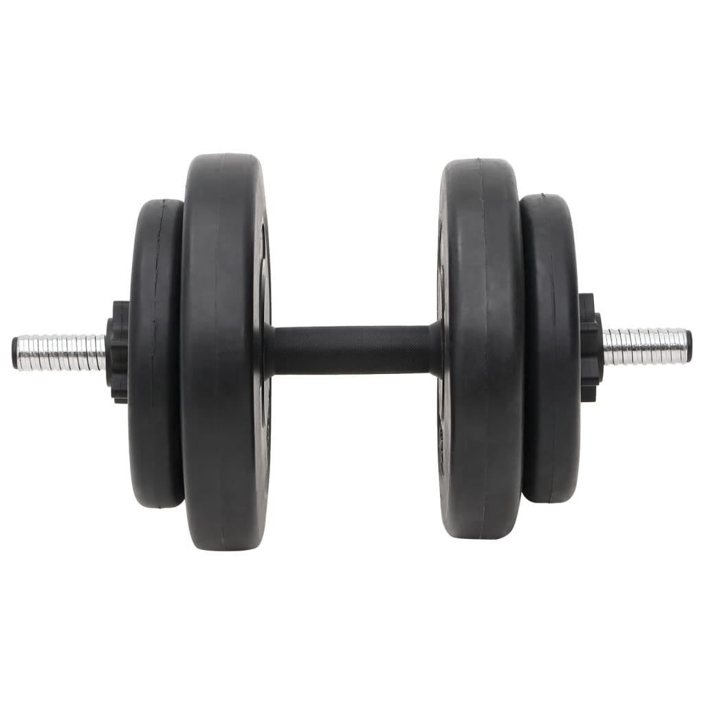Curl-vektstang og manual med skiver 60 kg