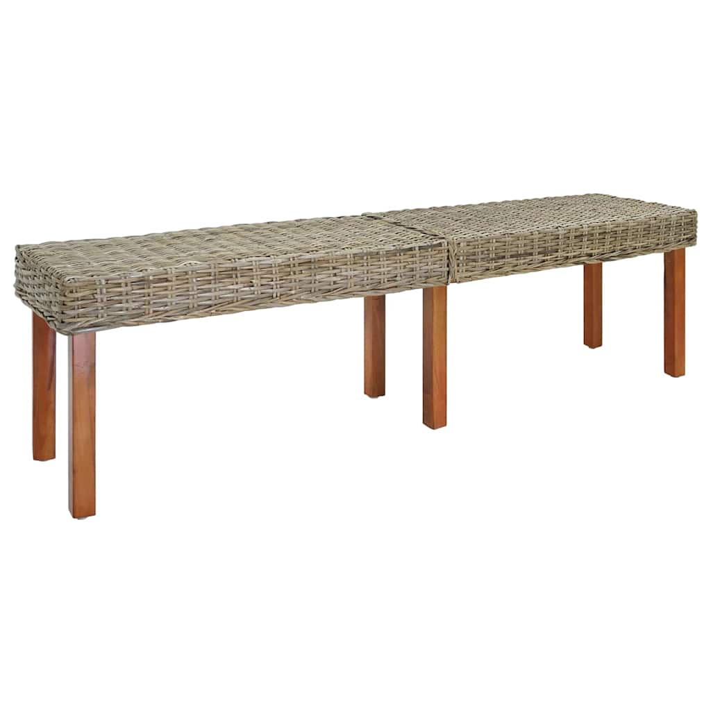 benk Naturlig 160 x 35 x 45 cm Massiv mango tre