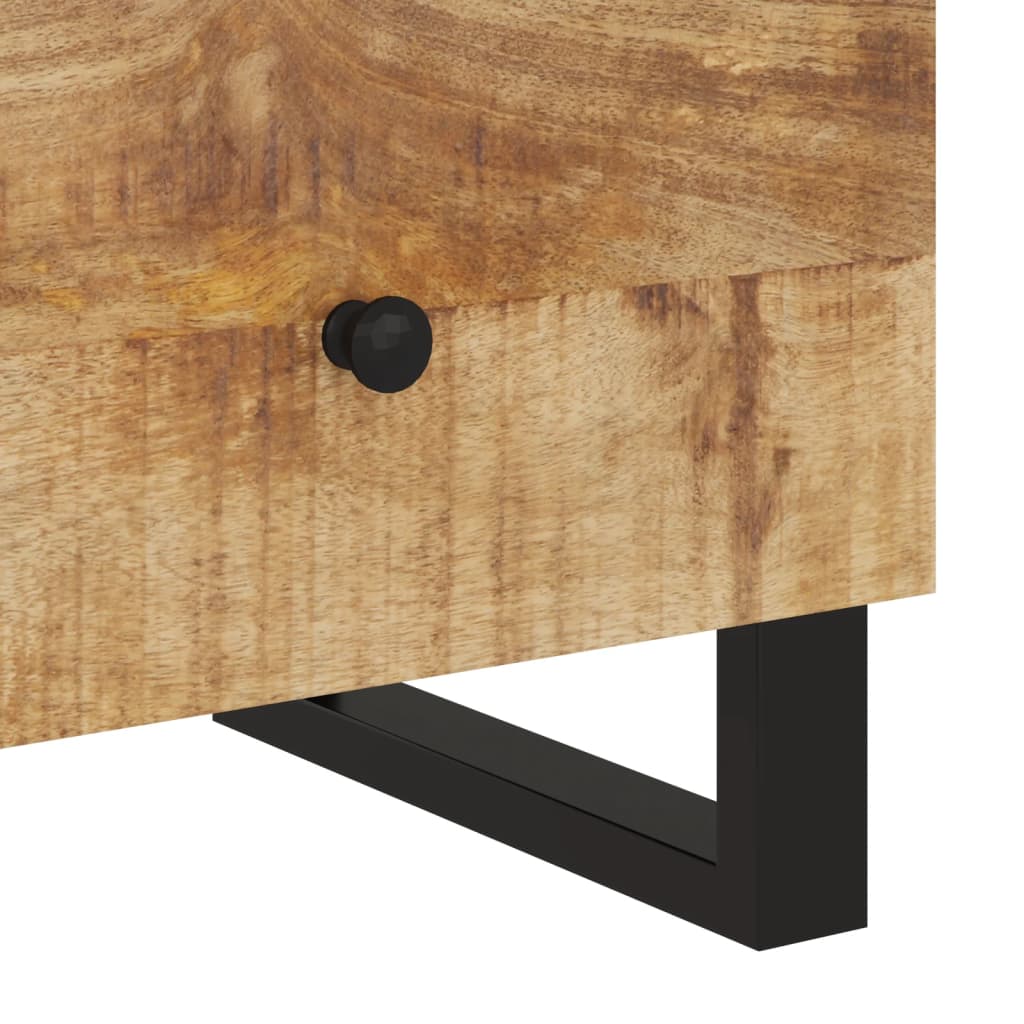 Nattbord 2 stk heltre mango og konstruert tre