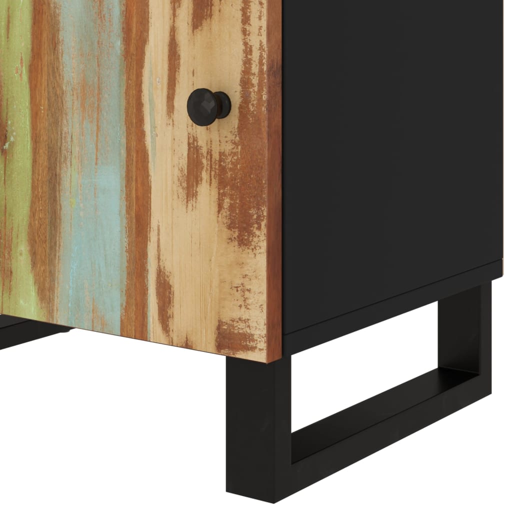 Nattbord 50x33x60 cm gjenvunnet og konstruert tre