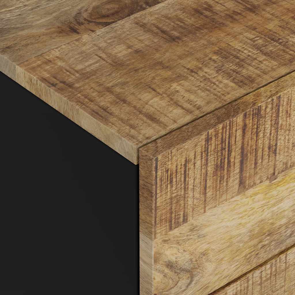Nattbord 50x33x62 cm heltre mango og konstruert tre