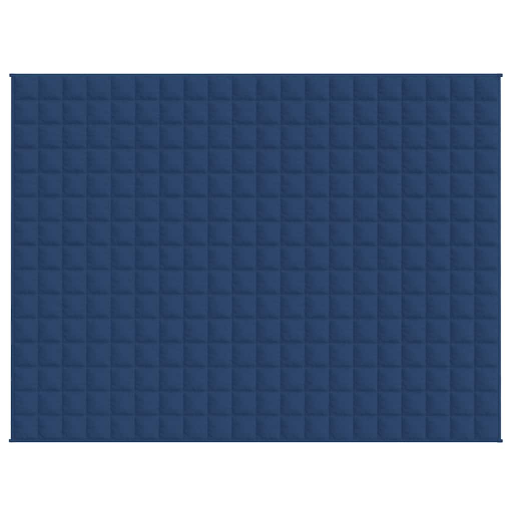 Vektdyne blå 150x200 cm 11 kg stoff