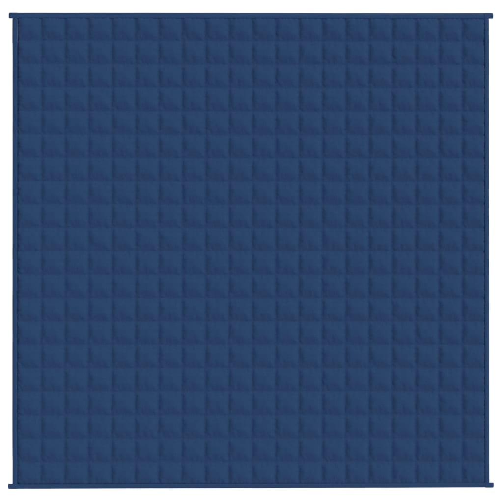 Vektdyne blå 200x200 cm 13 kg stoff