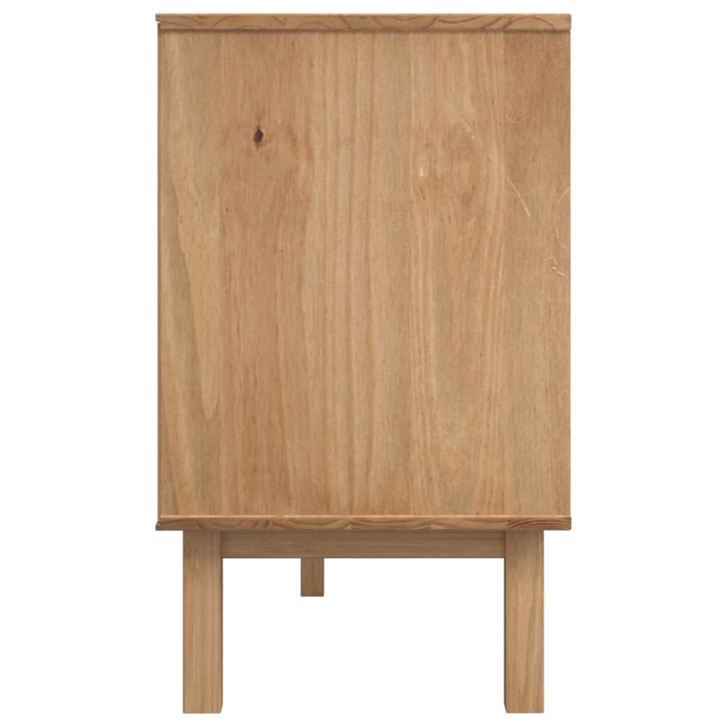 Skjenk OTTA brun og grå 114x43x73,5 cm heltre furu