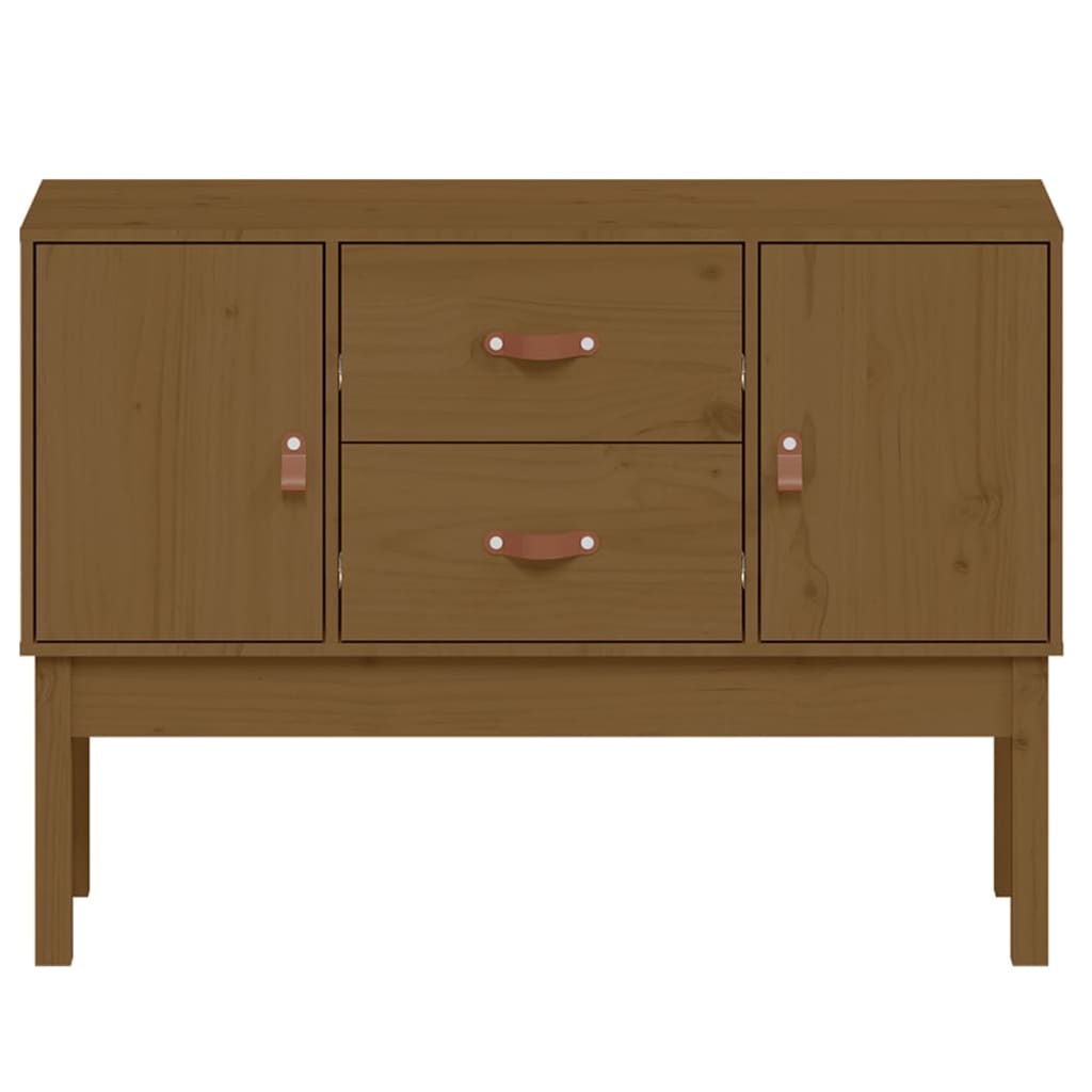 Skjenk honningbrun 110x40x78 cm heltre furu