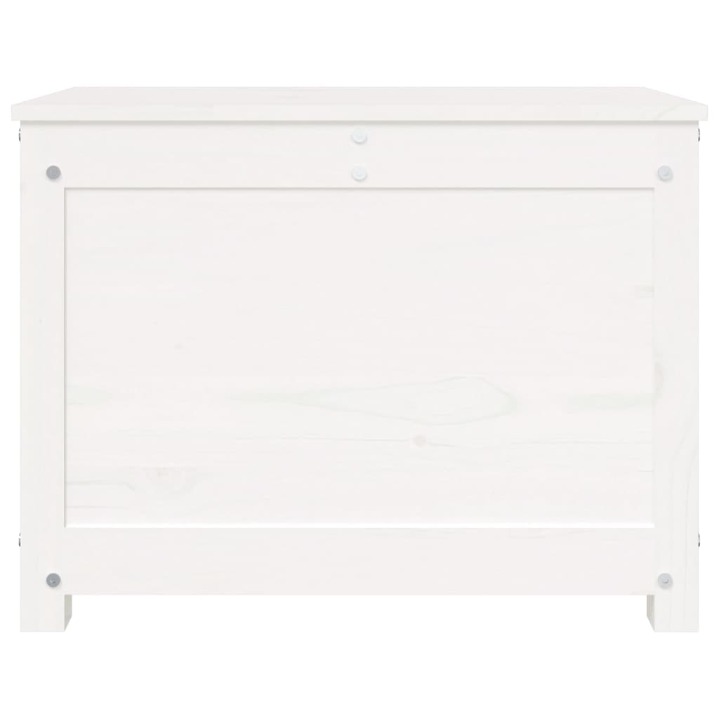 Putekasse hvit 60x32x45,5 cm heltre furu