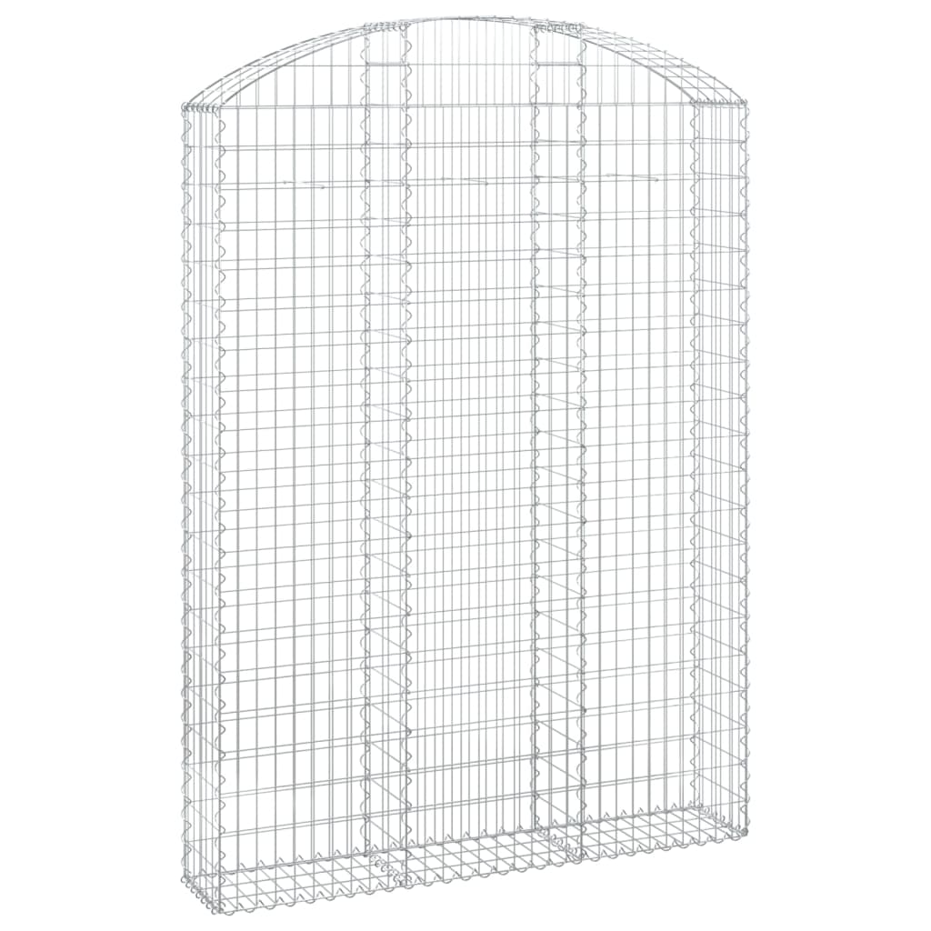 Gabionkurv buet 150x30x200/220 cm galvanisert jern