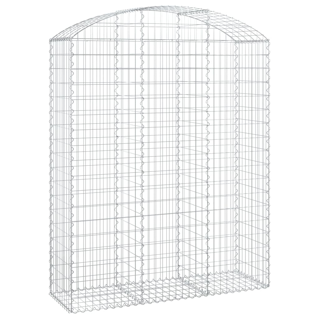 Gabionkurv buet 150x50x180/200 cm galvanisert jern