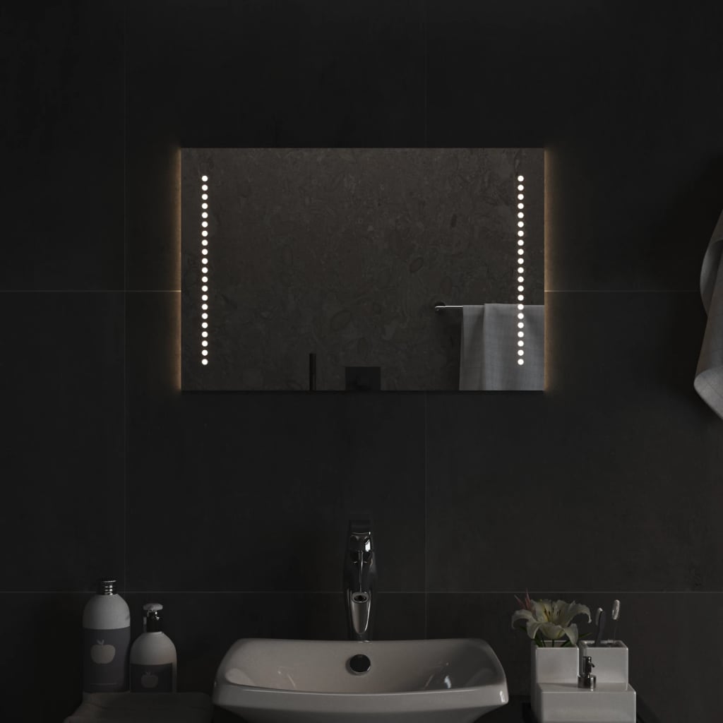 Baderomsspeil med LED 40x60 cm