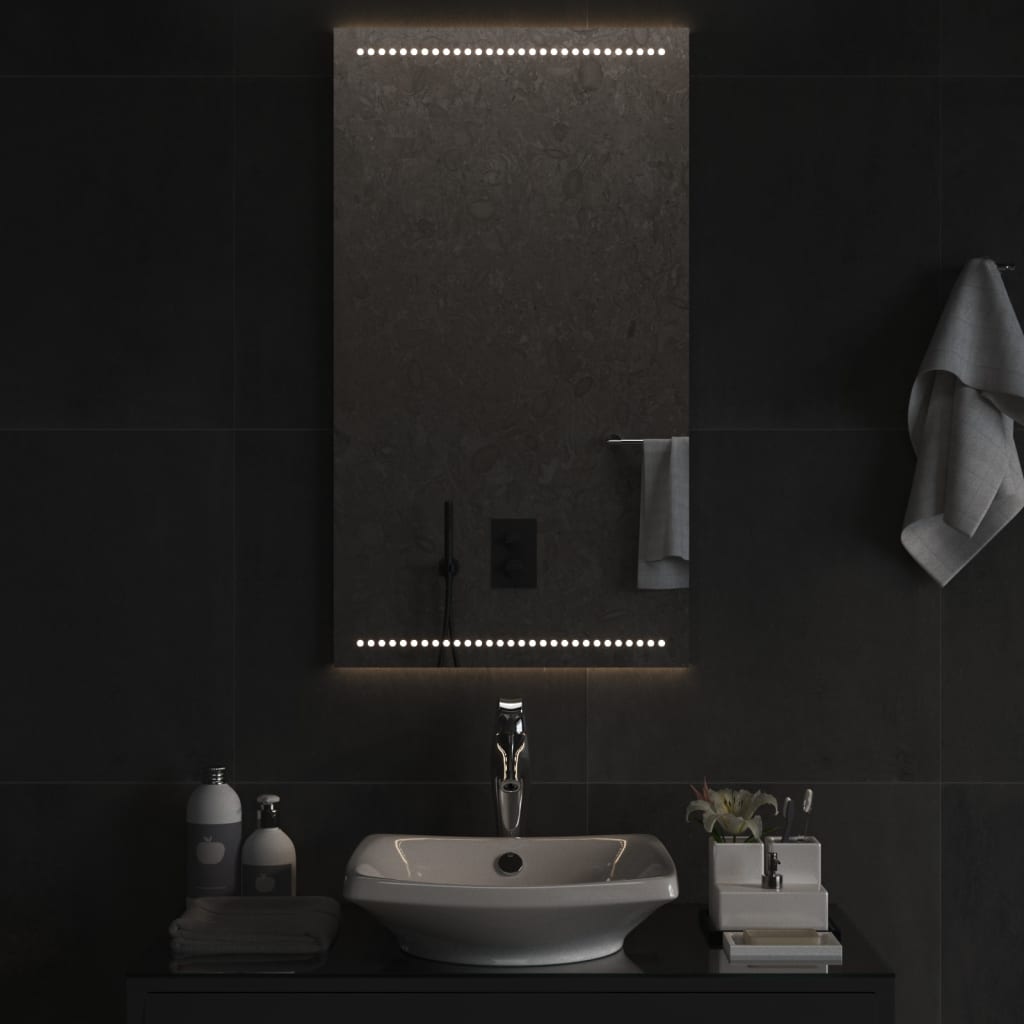 Baderomsspeil med LED 50x90 cm