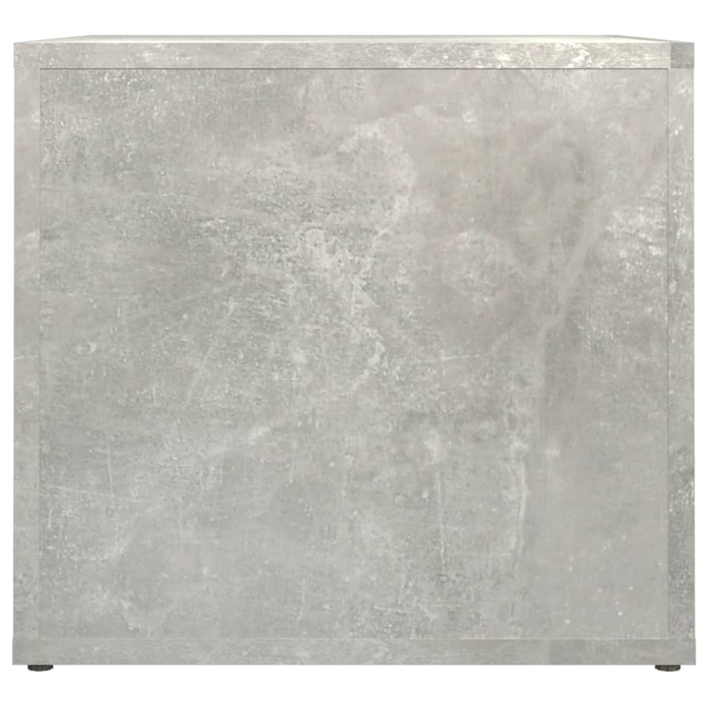 Nattbord betonggrå 41x40x36 cm konstruert tre