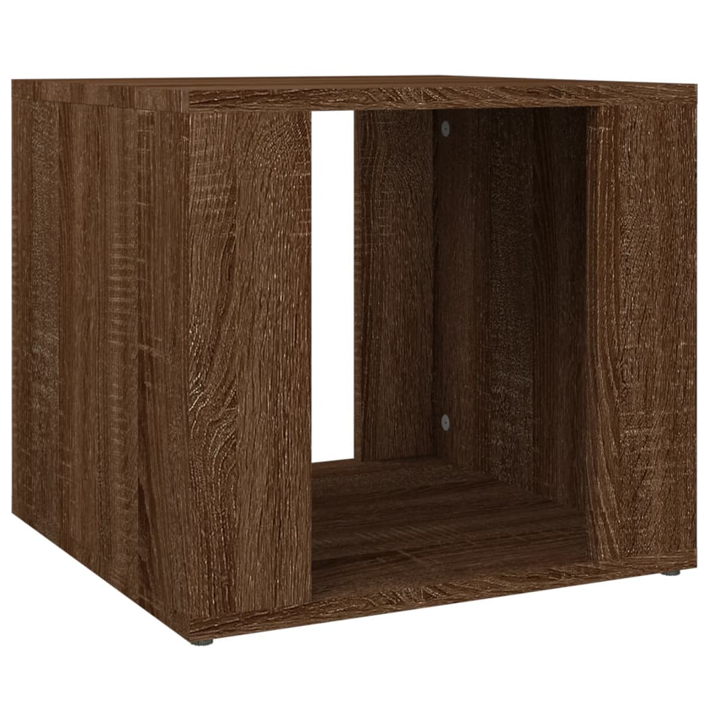 Nattbord brun eik 41x40x36 cm konstruert tre
