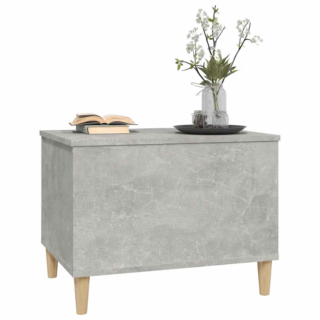 Salongbord betonggrå 60x44,5x45 cm konstruert tre