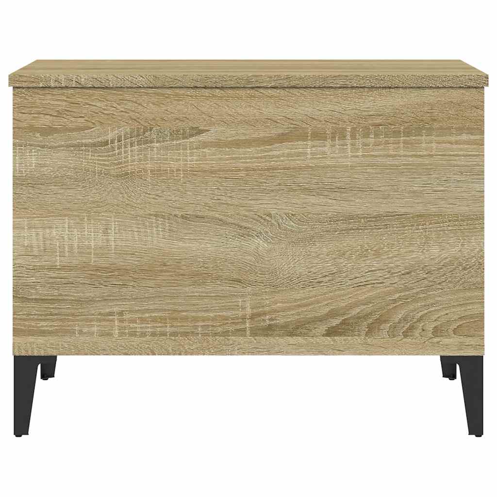 Salongbord sonoma eik 60x44,5x45 cm konstruert tre