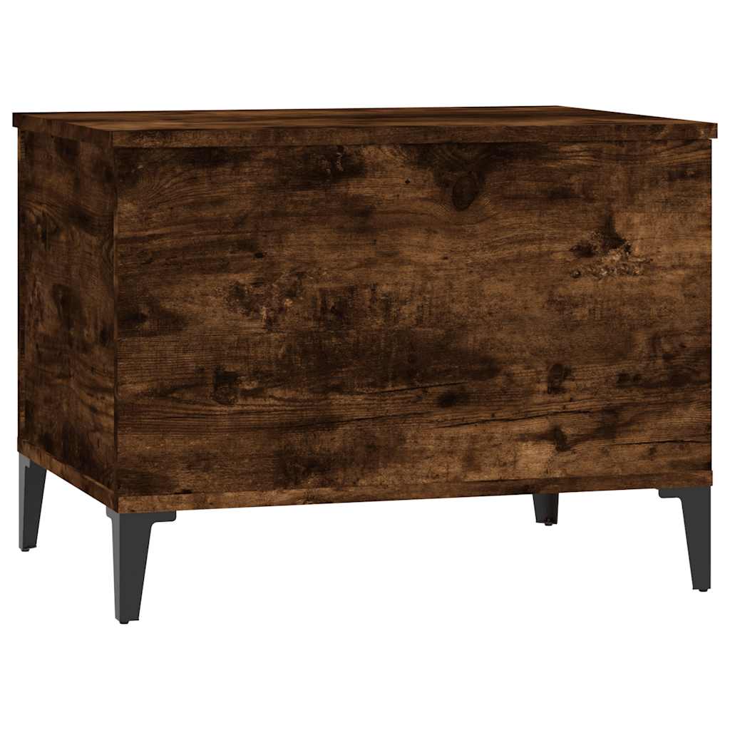 Salongbord røkt eik 60x44,5x45 cm konstruert tre