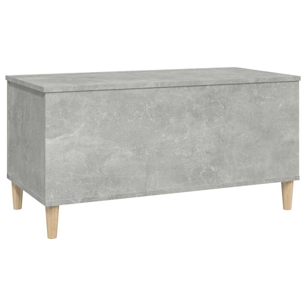 Salongbord betonggrå 90x44,5x45 cm konstruert tre