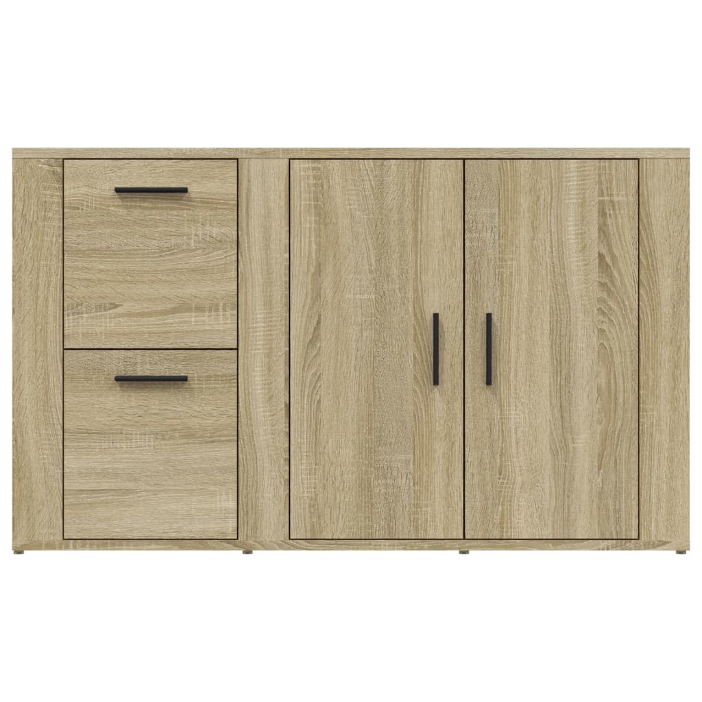 Skjenk sonoma eik 100x33x59,5 cm konstruert tre