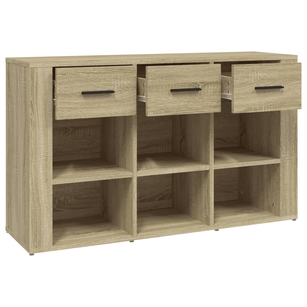 Skjenk sonoma eik 100x30x59,5 cm konstruert tre