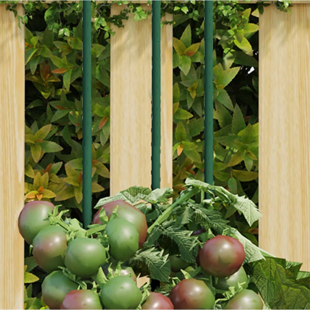 Hageplanteplugger 30 stk grønn 180 cm stål