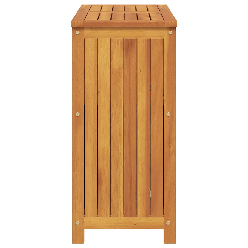 Hagekonsollbord 80x35x75 cm heltre akasie