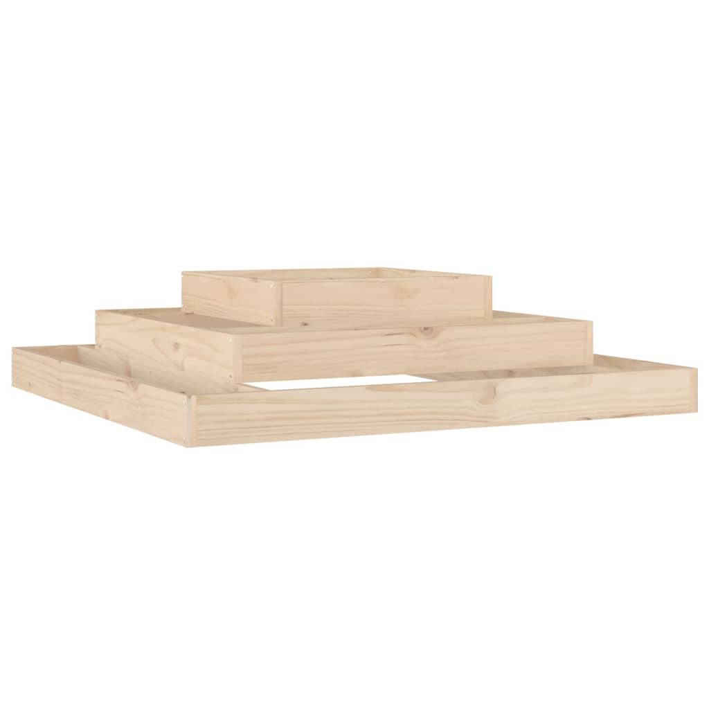 Plantekasse 110x110x27 cm heltre furu