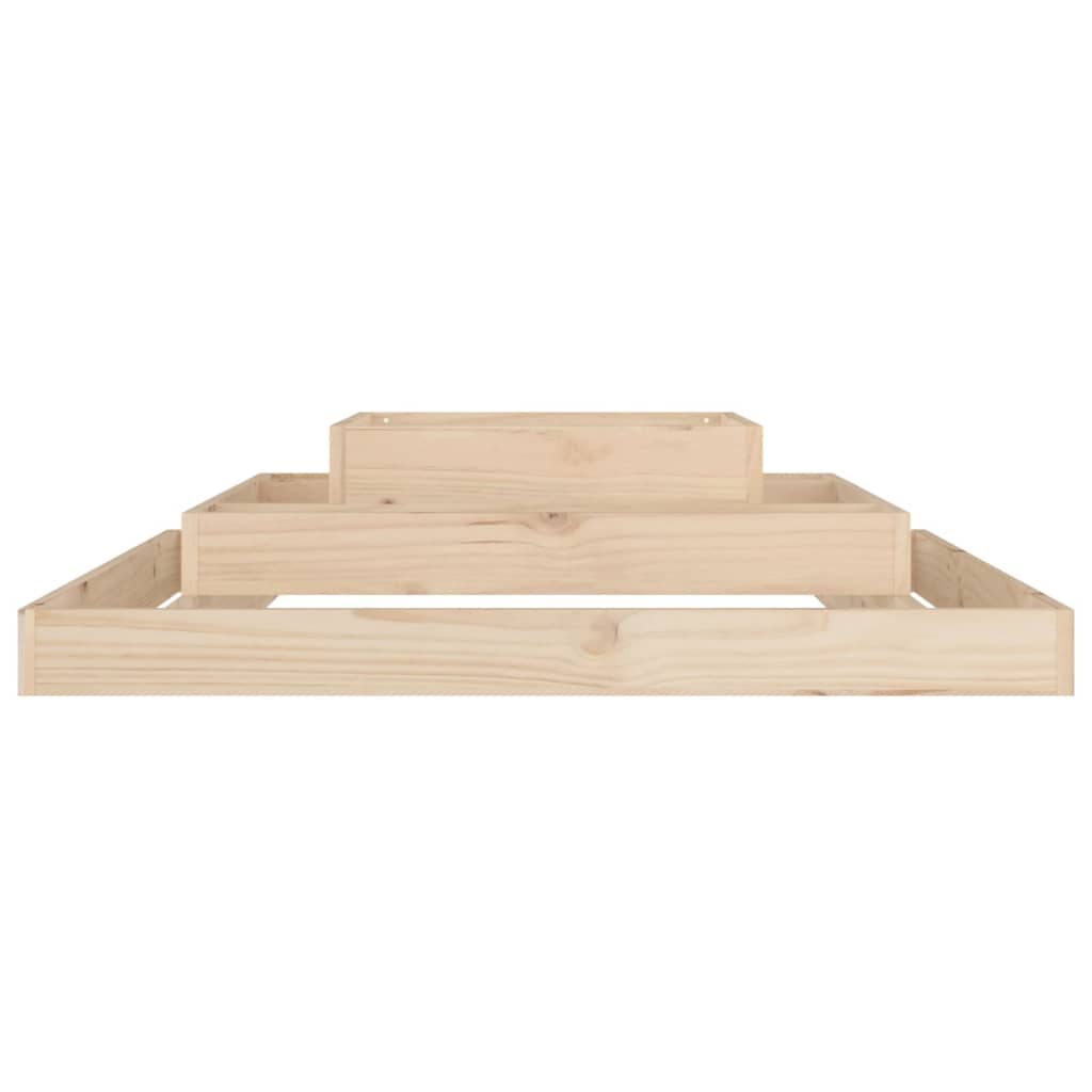 Plantekasse 110x110x27 cm heltre furu