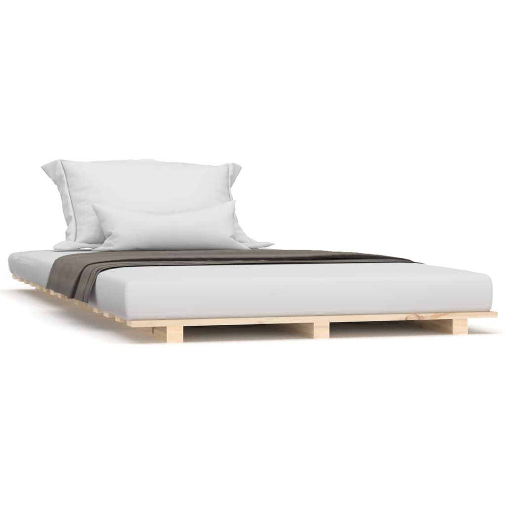 Sengeramme 90x190 cm heltre furu
