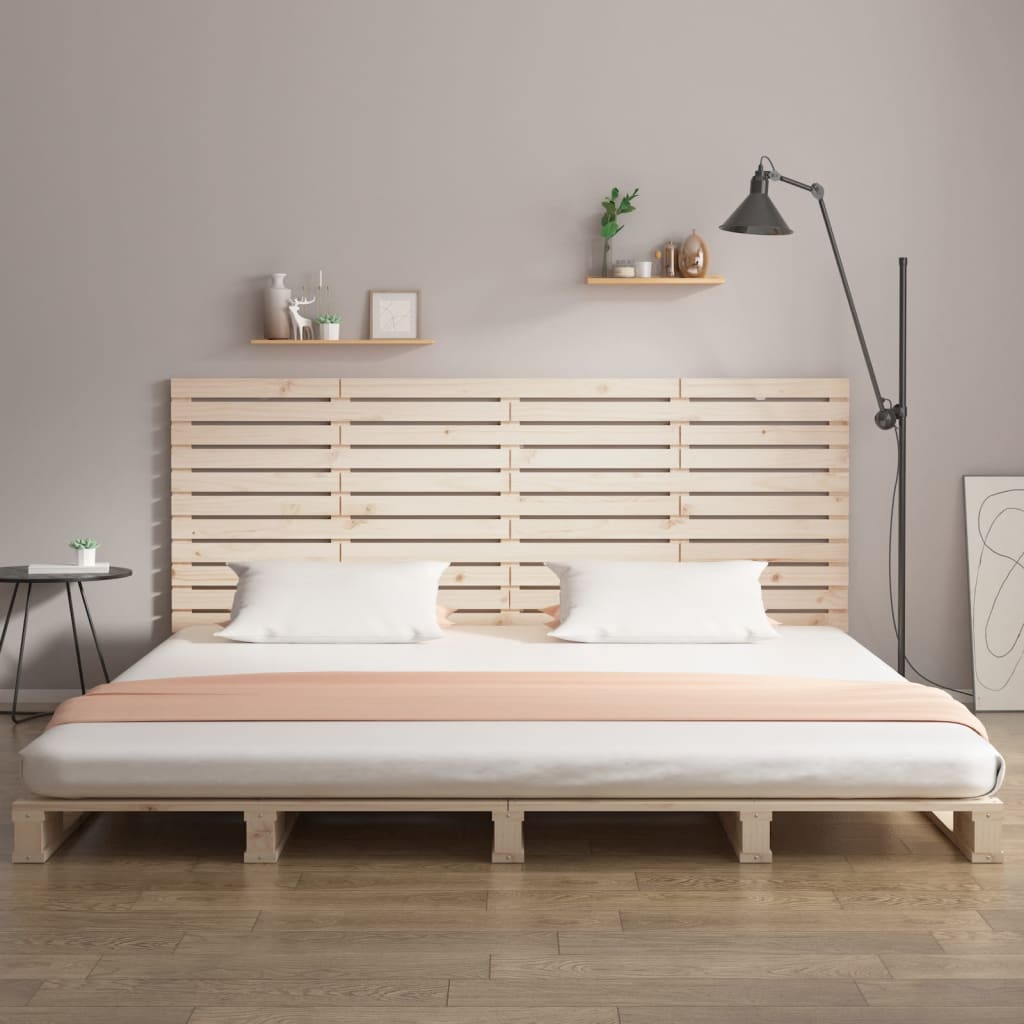 Veggmontert hodegavl 166x3x91,5 cm heltre furu
