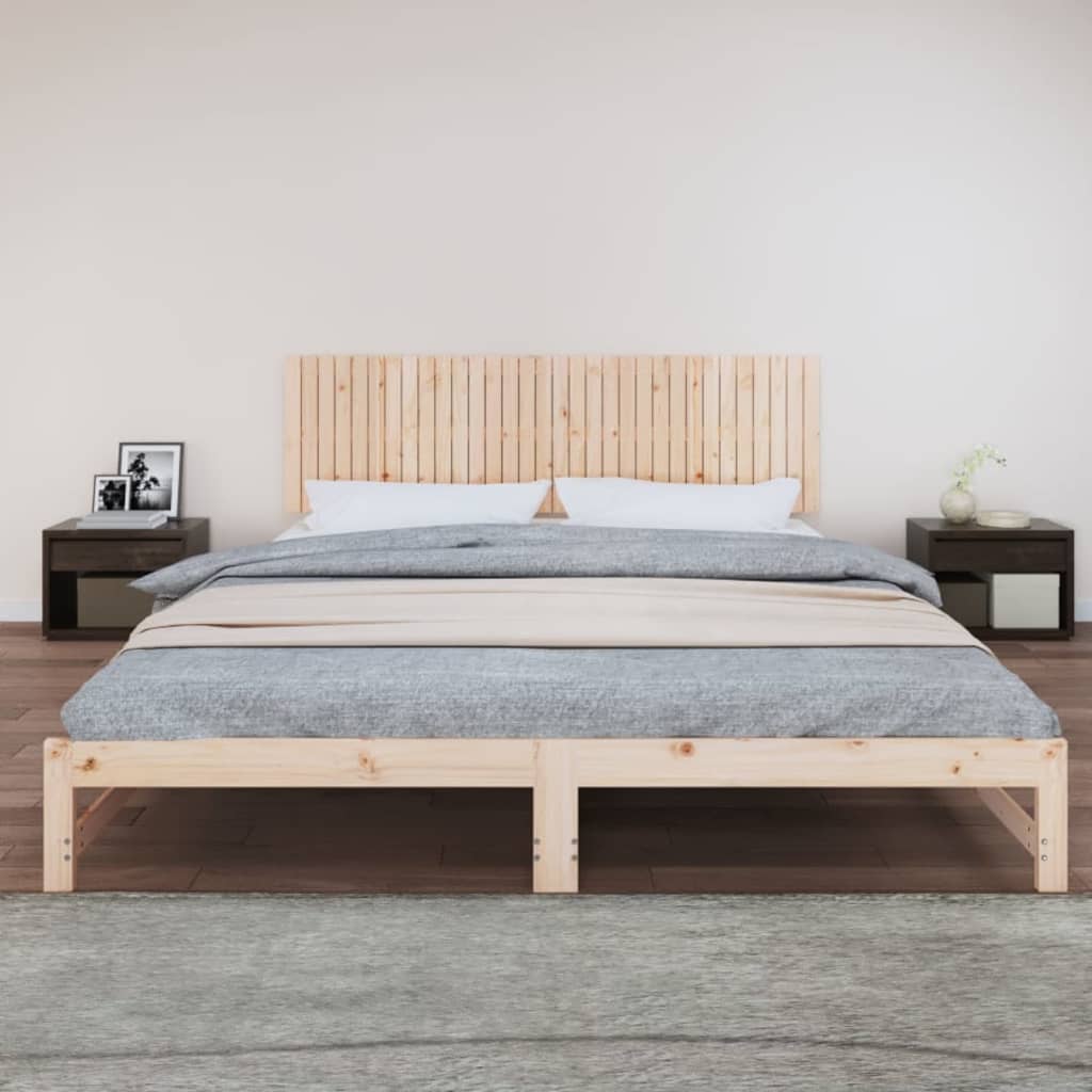 Veggmontert hodegavl 204x3x60 cm heltre furu