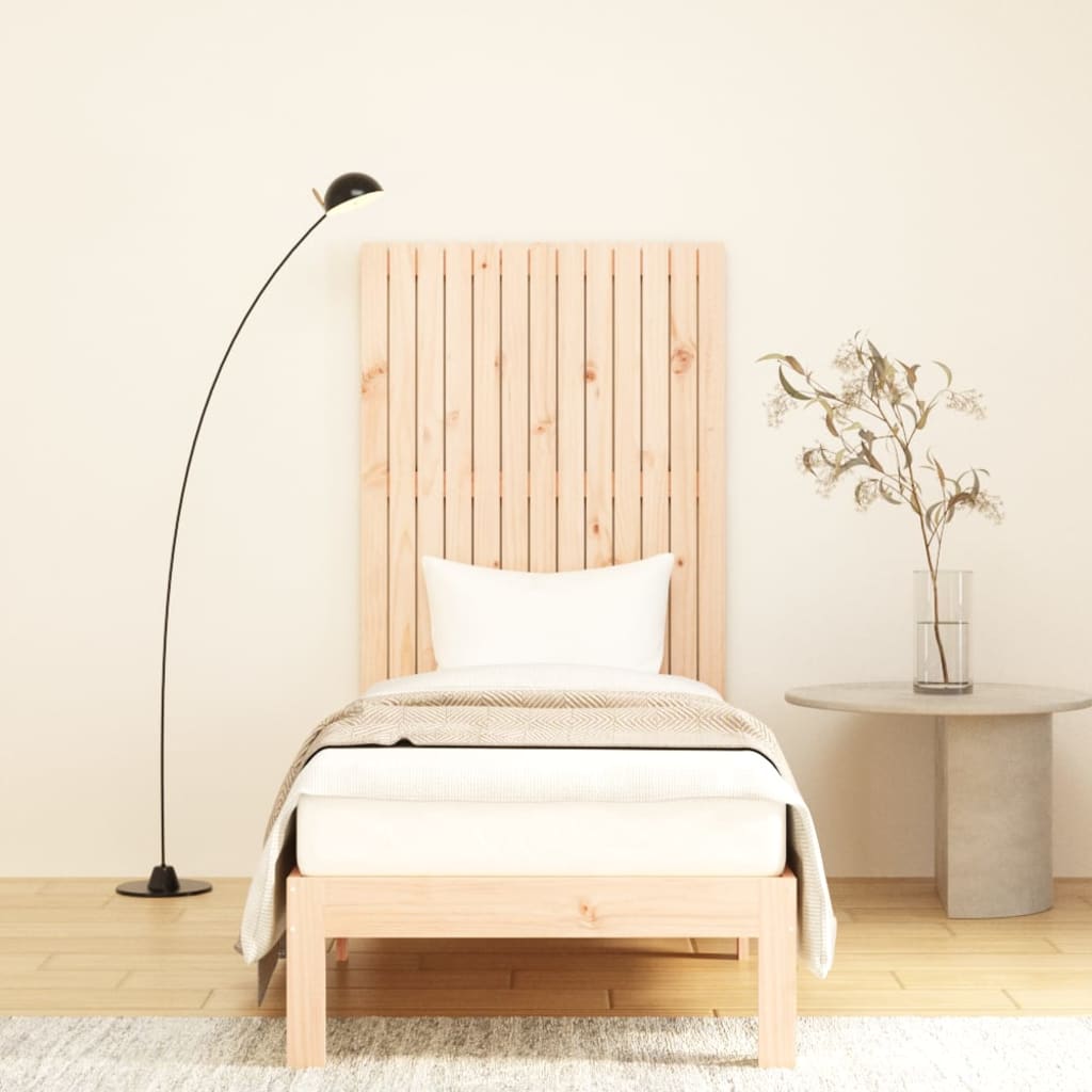 Veggmontert hodegavl 82,5x3x110 cm heltre furu