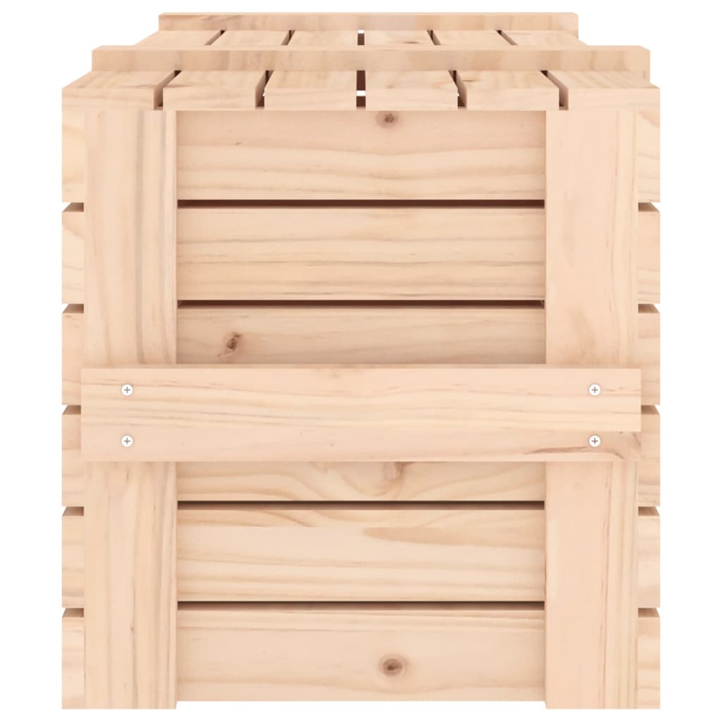 Putekasse 91x40,5x42 cm heltre furu