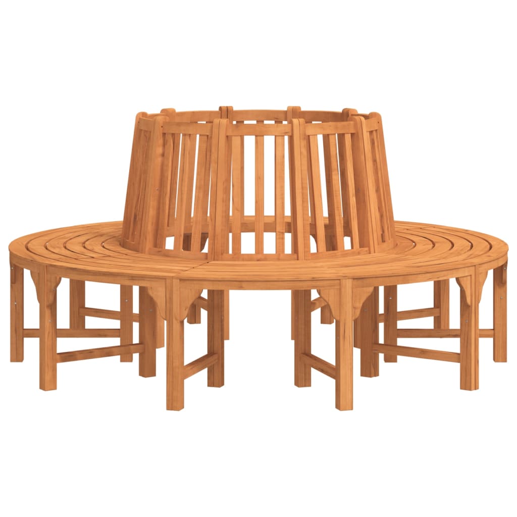 Rund trebenk Ø208 cm heltre eukalyptus