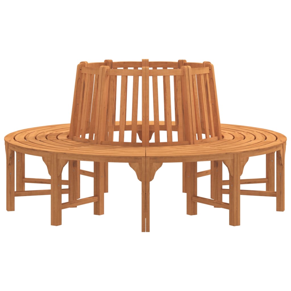 Rund trebenk Ø208 cm heltre eukalyptus