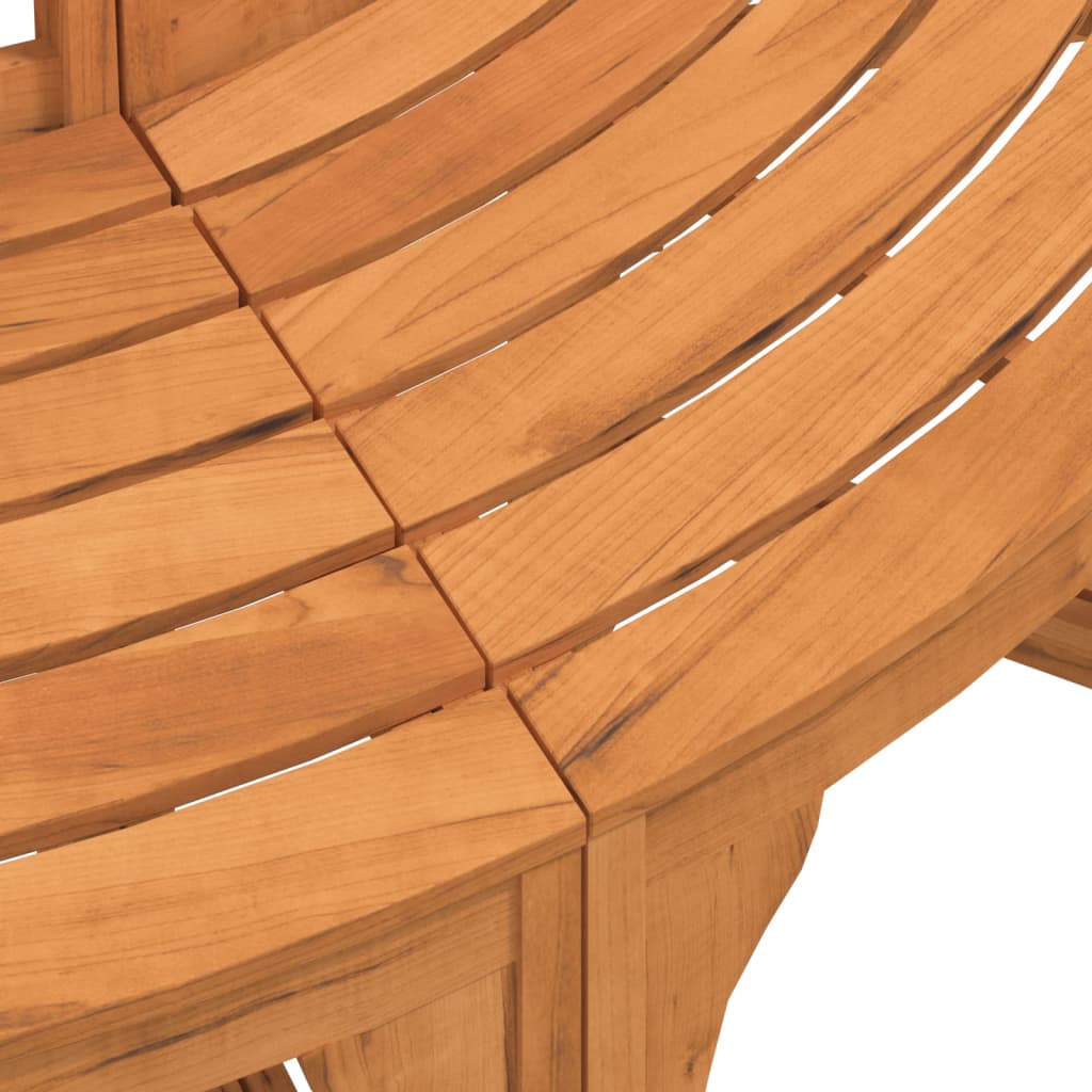 Rund trebenk Ø208 cm heltre eukalyptus